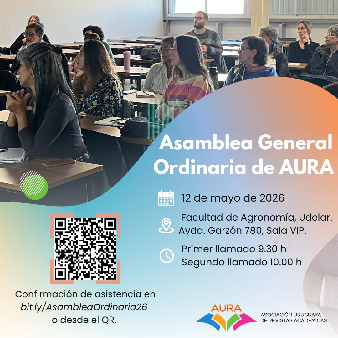 Convocatoria a la Asamblea General Ordinaria de AURA – 12 de mayo de 2026